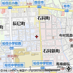 石川県白山市石同新町13周辺の地図