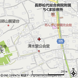 長野県千曲市森1425-2周辺の地図