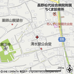 長野県千曲市森1425-1周辺の地図