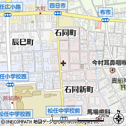 石川県白山市石同新町41周辺の地図