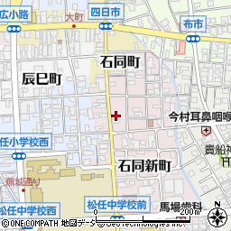 石川県白山市石同新町42周辺の地図