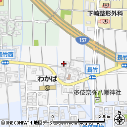 石川県白山市長竹町10周辺の地図