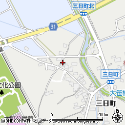 長野県大町市大町三日町1697周辺の地図