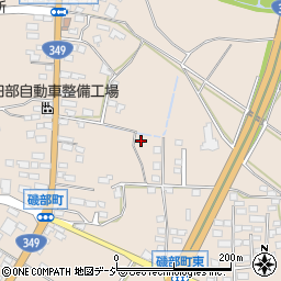 茨城県常陸太田市磯部町周辺の地図