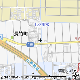 石川県白山市長竹町131-21周辺の地図