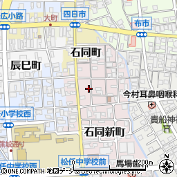 石川県白山市石同新町84周辺の地図