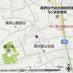 長野県千曲市森1393-2周辺の地図