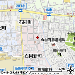 石川県白山市石同新町143周辺の地図
