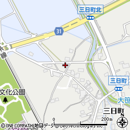 長野県大町市大町三日町1628-7周辺の地図