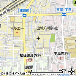 石川県白山市成町23周辺の地図