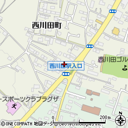 栃木県宇都宮市西川田町7周辺の地図