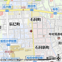 石川県白山市石同新町10周辺の地図