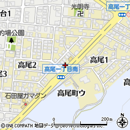 株式会社太陽と大地　金沢営業所周辺の地図