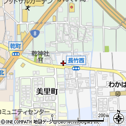 石川県白山市長竹町335周辺の地図