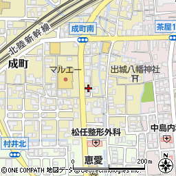 石川県白山市成町229周辺の地図