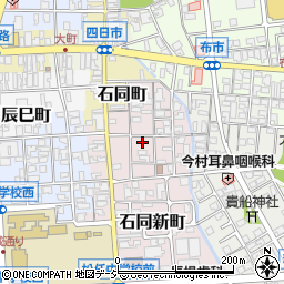 石川県白山市石同新町102周辺の地図