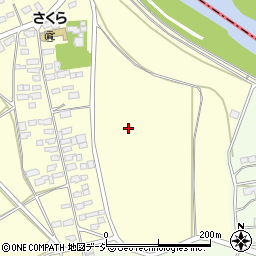 茨城県常陸大宮市上岩瀬周辺の地図