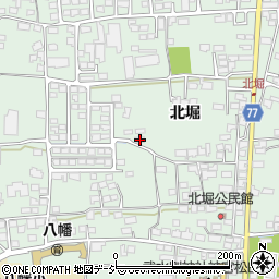 長野県千曲市八幡2018周辺の地図