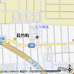 石川県白山市長竹町131-4周辺の地図