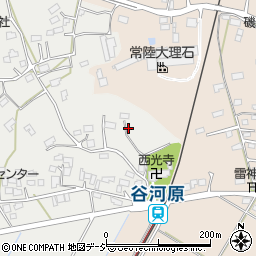 茨城県常陸太田市谷河原町7周辺の地図