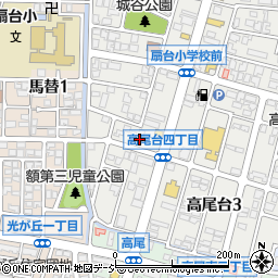 職人の店金沢高尾店周辺の地図