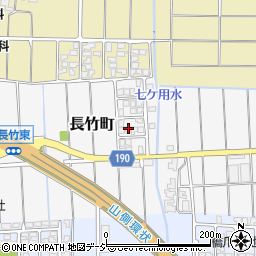 石川県白山市長竹町139周辺の地図