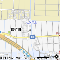 石川県白山市長竹町131-35周辺の地図