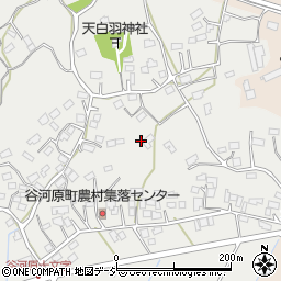 茨城県常陸太田市谷河原町周辺の地図