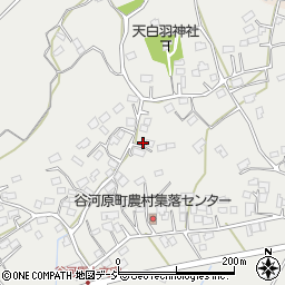 茨城県常陸太田市谷河原町651周辺の地図