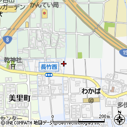 石川県白山市長竹町4周辺の地図