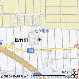 石川県白山市長竹町131周辺の地図