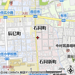 石川県白山市石同新町52周辺の地図