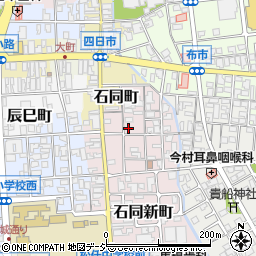 石川県白山市石同新町107周辺の地図