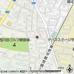 栃木県宇都宮市西川田町1203周辺の地図