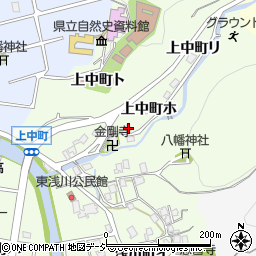 石川県金沢市上中町ホ10周辺の地図