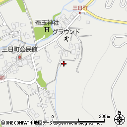 長野県大町市大町三日町517周辺の地図