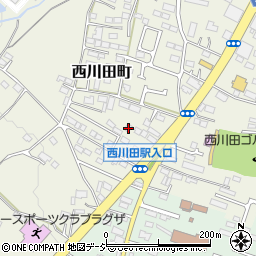 栃木県宇都宮市西川田町2周辺の地図