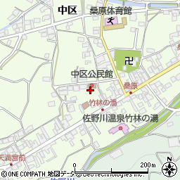 長野県千曲市桑原中区1329-1周辺の地図