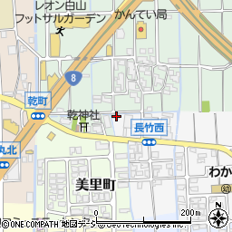 石川県白山市長竹町336周辺の地図