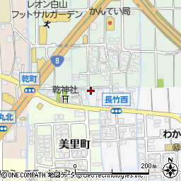 石川県白山市長竹町336周辺の地図