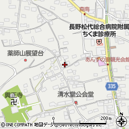 長野県千曲市森1376-1周辺の地図