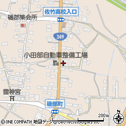茨城県常陸太田市磯部町666周辺の地図