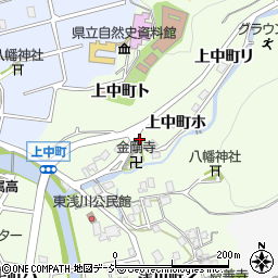 石川県金沢市上中町ホ1周辺の地図