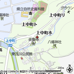 石川県金沢市上中町ホ周辺の地図