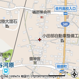 茨城県常陸太田市磯部町580周辺の地図