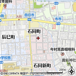 石川県白山市石同新町109周辺の地図