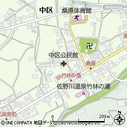 長野県千曲市桑原中区1330周辺の地図