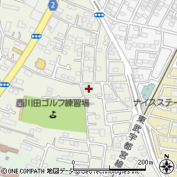栃木県宇都宮市西川田町1191周辺の地図