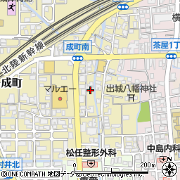 石川県白山市成町133周辺の地図