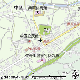 長野県千曲市桑原中区1423-10周辺の地図